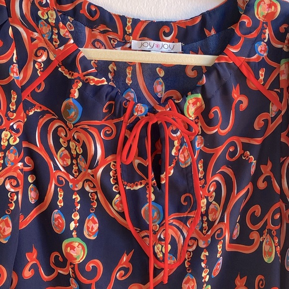 JoyJoy Top Women’s Size Small Long Sleeves - Picture 4 of 8